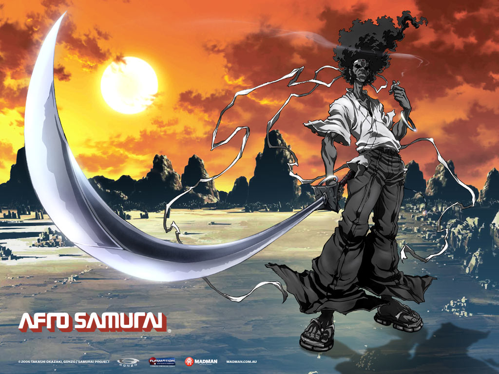 Afro Samurai  anime tuga in the world